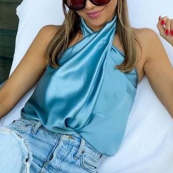 NWT Ramy Brook Harriet 6 way top - Picture 13 of 13